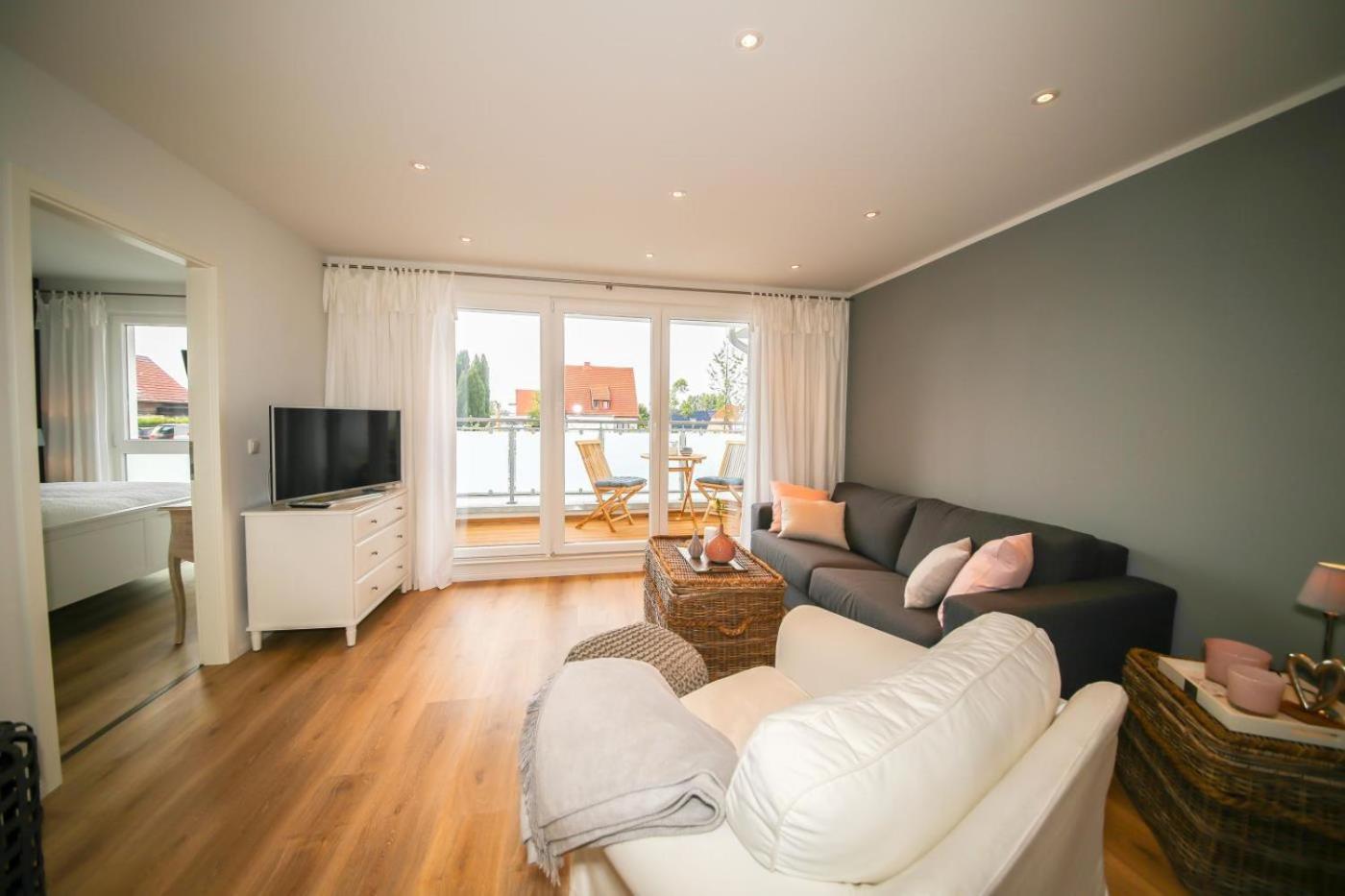 Ferienwohnung Strandvilla Augustusbad App. 08 샬베우츠 외부 사진